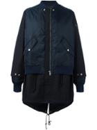 Diesel Pocketed Wind Breaker, Men's, Size: Medium, Blue, Cotton/nylon