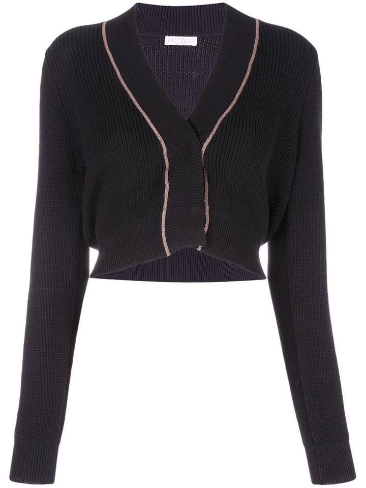 Brunello Cucinelli V-neck Pullover - Black