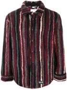 Napa By Martine Rose Striped Shirt Jacket - Black