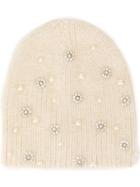 Jennifer Behr Flurries Beanie - White