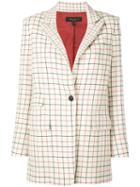 Rag & Bone Relaxed-fit Check Blazer - White