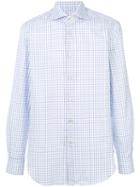Kiton - Checked Shirt - Men - Cotton - 40, White, Cotton