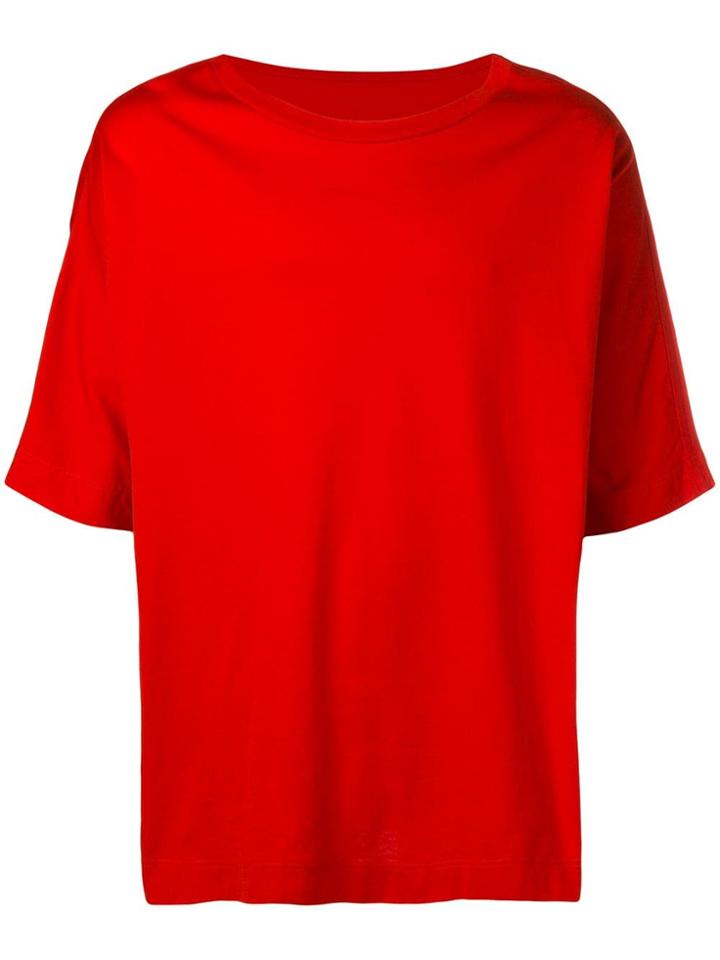 Casey Casey Oversized T-shirt - Red