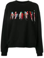 Alanui Embroidered Logo Sweatshirt - Black