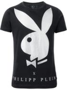 Philipp Plein 'bunny' T-shirt, Men's, Size: Large, Black, Cotton