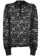 Cecilie Copenhagen Printed Pleat Blouse - Blue