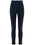 Gloria Coelho High Low Hem Leggings - Blue