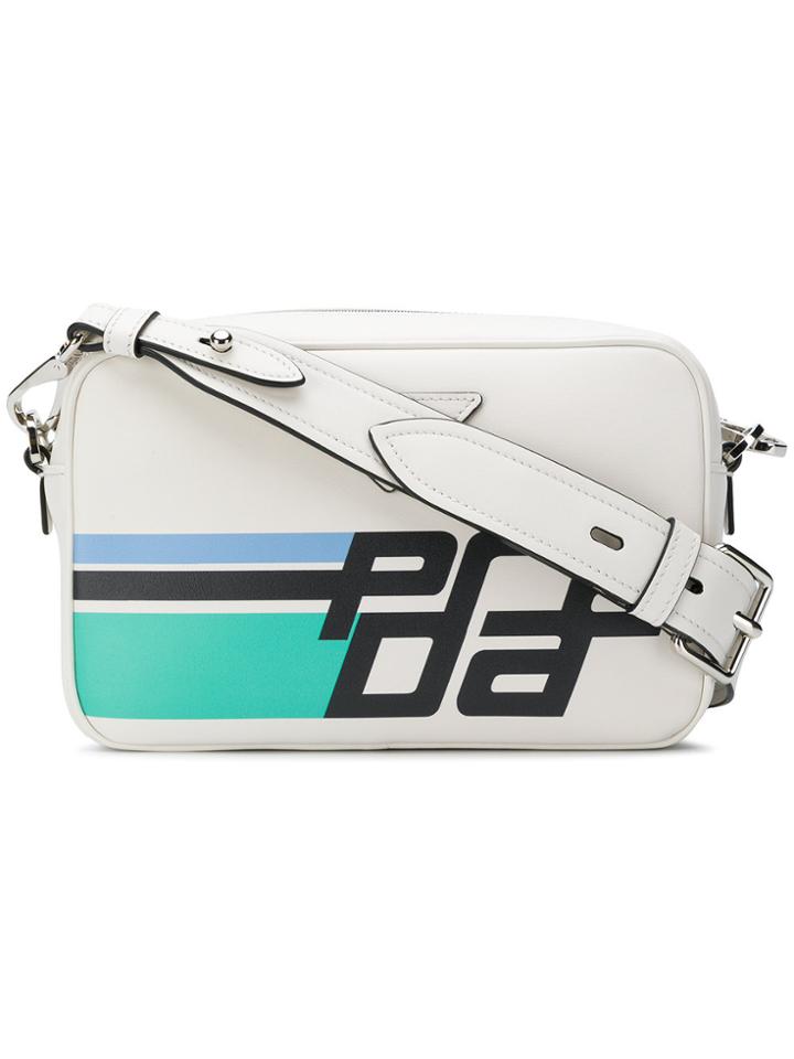 Prada Logo Camera Bag - White