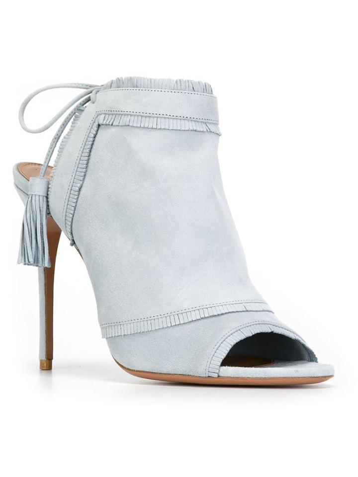 Aquazzura Tassel Detail Heeled Sandals