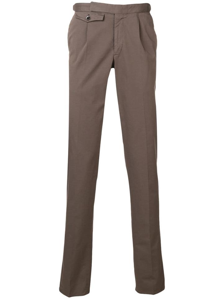 Incotex Pocket Chino Trousers - Grey