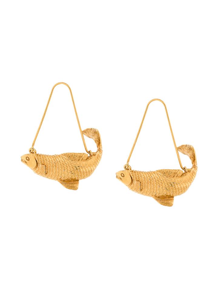 Givenchy Fish Earring - Metallic