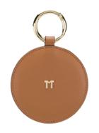 Tila March Round Handbag Mirror - Brown