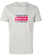Moncler Chevron Logo T-shirt - Grey