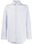 Finamore 1925 Napoli Striped Shirt - White