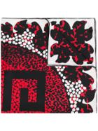 Givenchy Printed Logo Scarf - Red