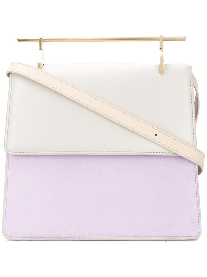M2malletier - La Collectionneuse Shoulder Bag - Women - Calf Leather - One Size, Women's, Grey, Calf Leather