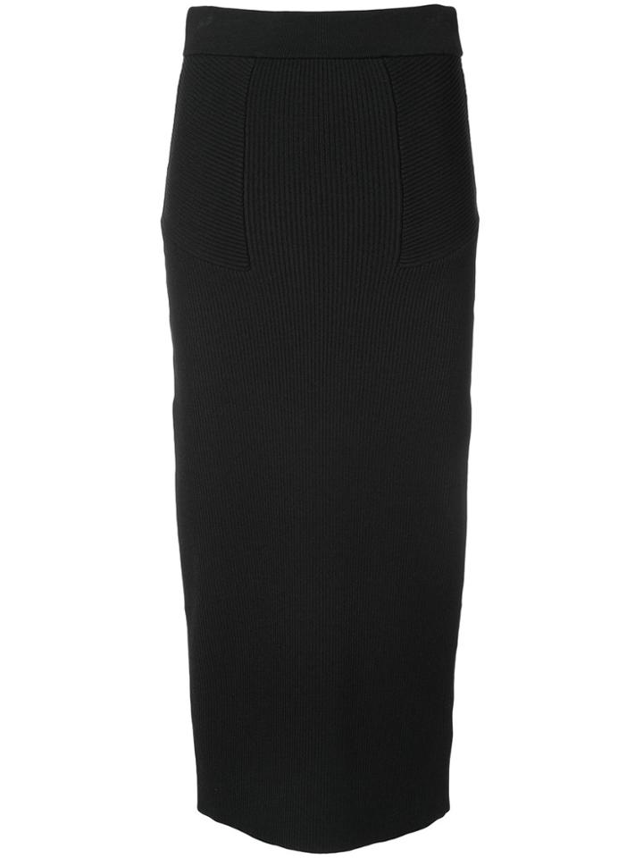 Ginger & Smart Mid-length Pencil Skirt - Black