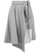 Carven Asymmetric Skirt - Grey