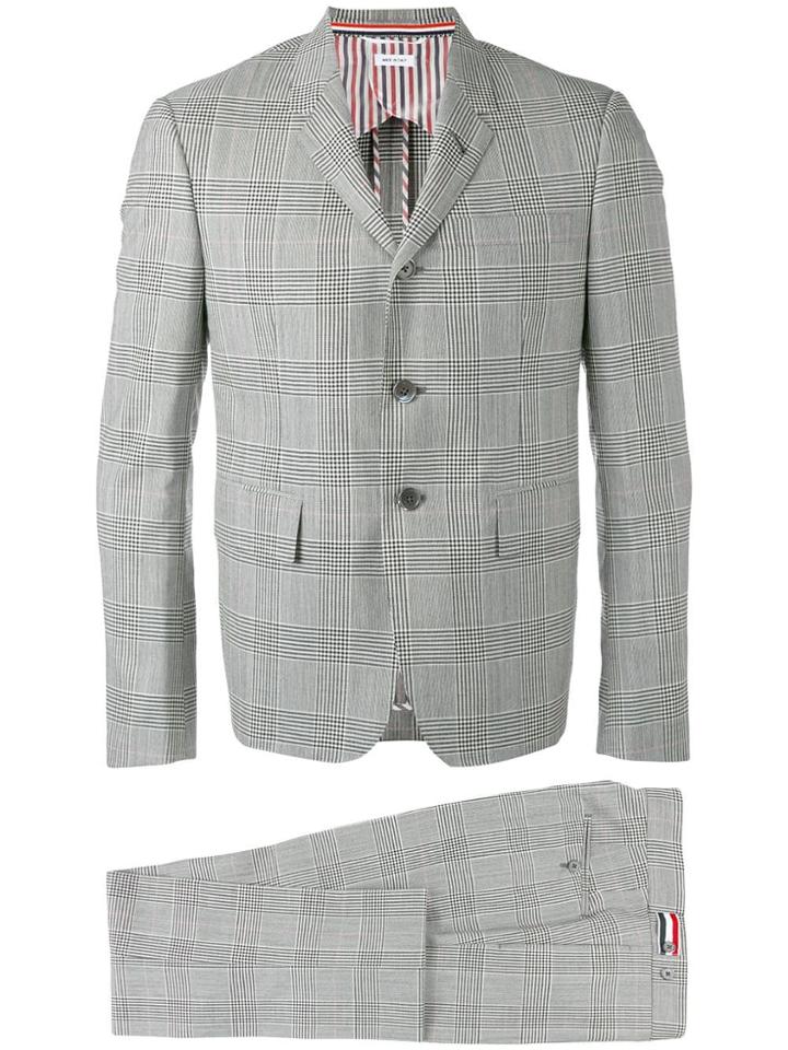 Thom Browne Classic Woven Suit - Grey