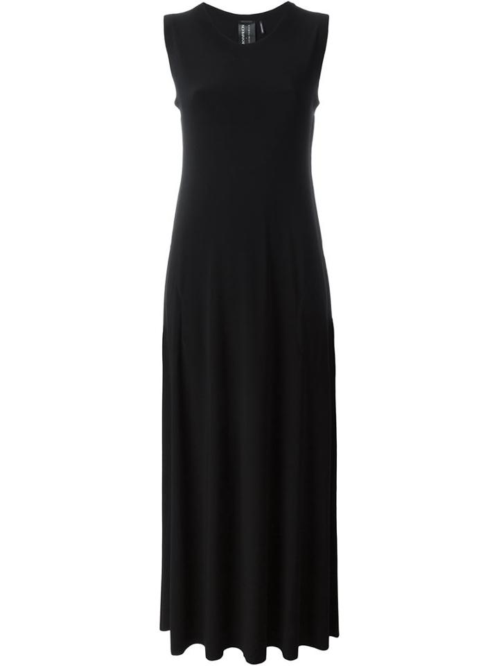 Norma Kamali Kamalikulture X Norma Kamali Maxi Dress, Women's, Size: Medium, Black, Polyester/spandex/elastane