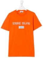 Stone Island Junior Branded T-shirt - Orange