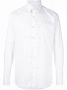 Kolor Long-sleeve Fitted Shirt - White