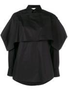 Ports 1961 Layered Collared Shirt - Black