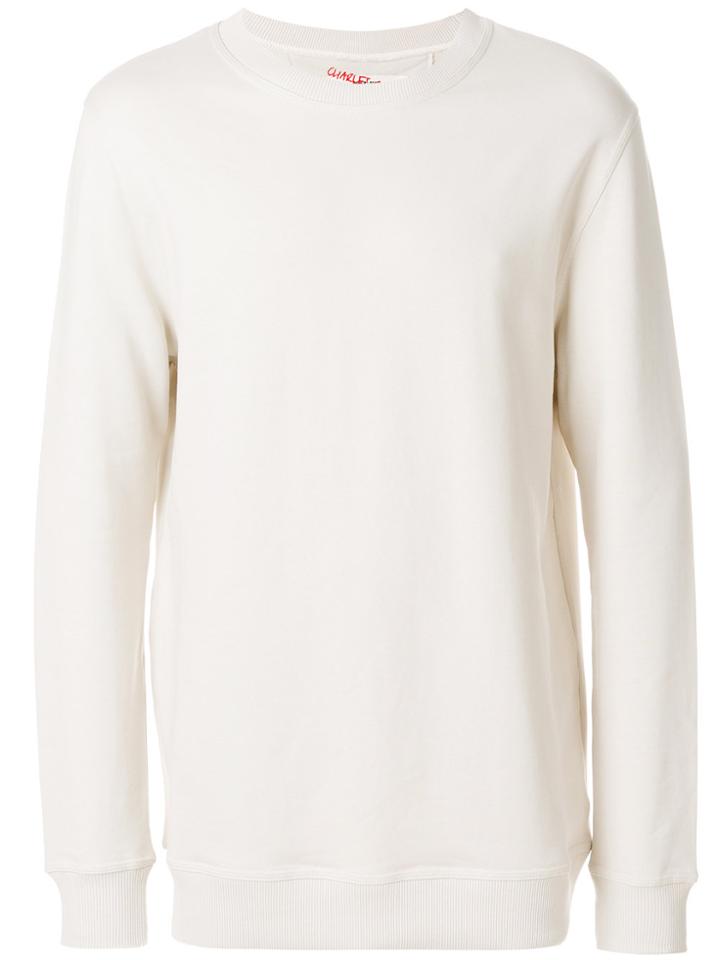 Damir Doma Rear Sketch Graphic Sweatshirt - Nude & Neutrals