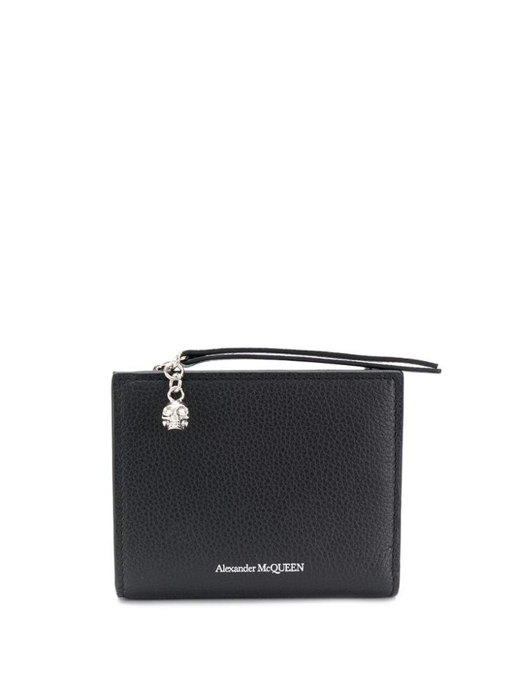 Alexander Mcqueen Wristlet Wallet - Black
