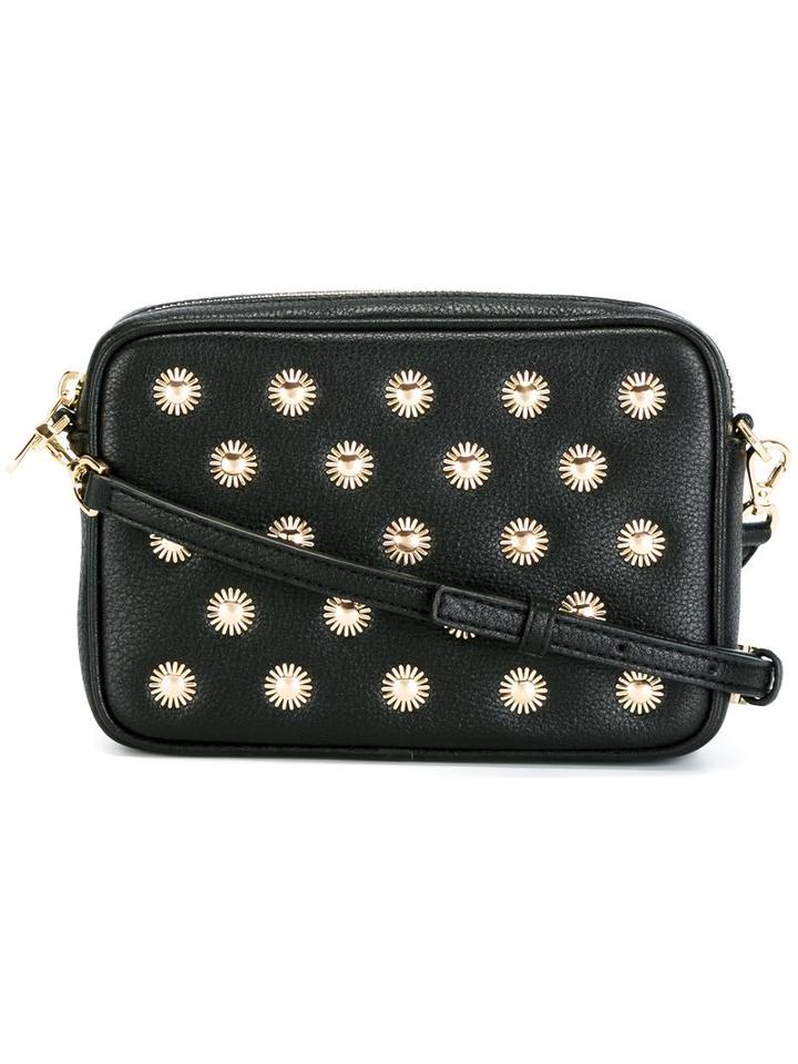 Michael Michael Kors 'jet Set Travel' Studded Crossbody Bag, Women's, Black