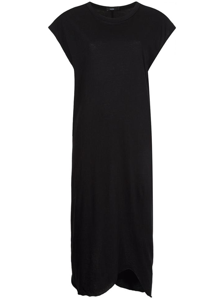 Bassike Boxy Tank Dress - Black
