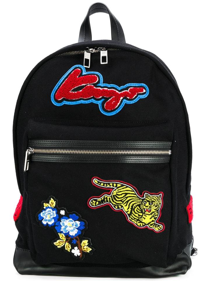 Kenzo Flying Tiger Backpack - Black