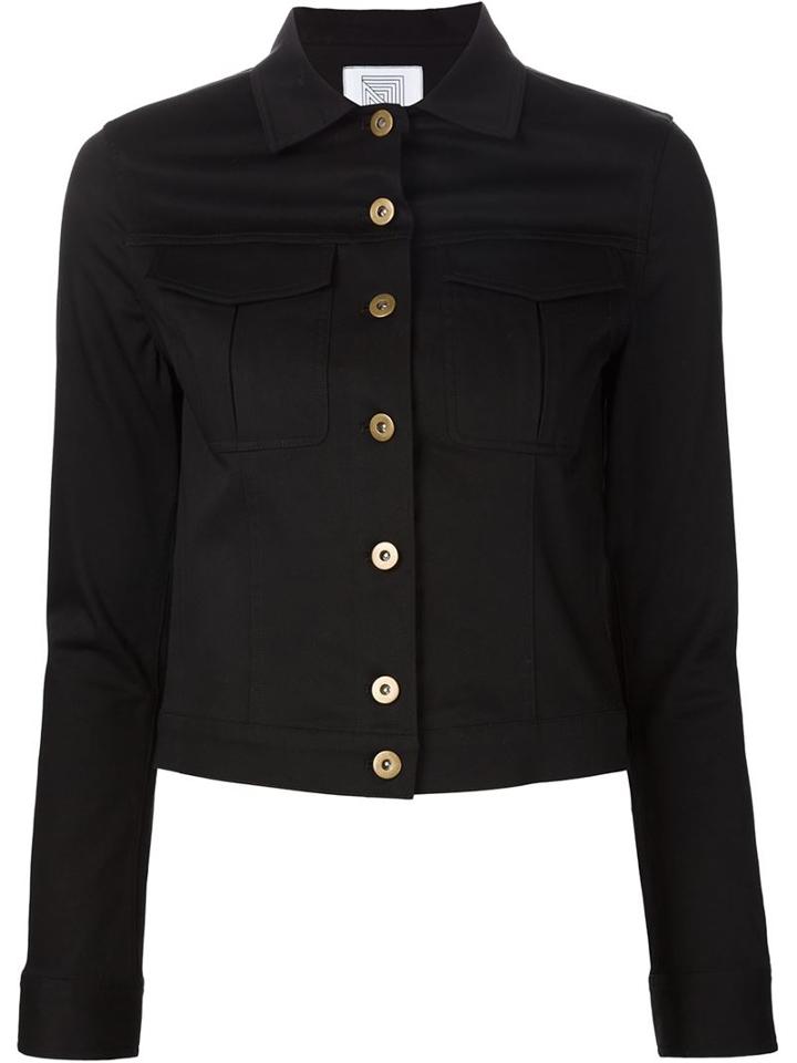 Rosie Assoulin Buttoned Denim Jacket