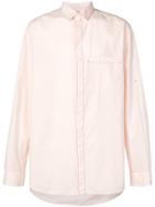 Oamc Crushed Style Oversized Shirt - Pink