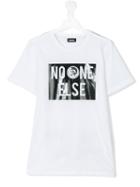 Diesel Kids - No One Else T-shirt - Kids - Cotton - 14 Yrs, Boy's, White