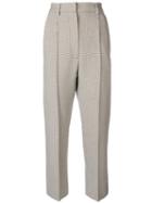 Mm6 Maison Margiela Micro Check Culottes - Neutrals