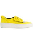 Sergio Rossi Sr Bow Sneakers - Yellow & Orange