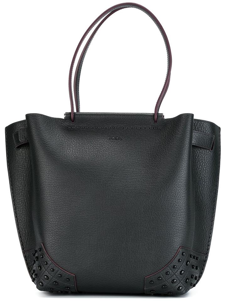 Tod's Bucket Tote Bag, Women's, Grey