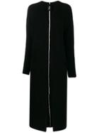 Thom Krom Ribbed Cardigan - Black