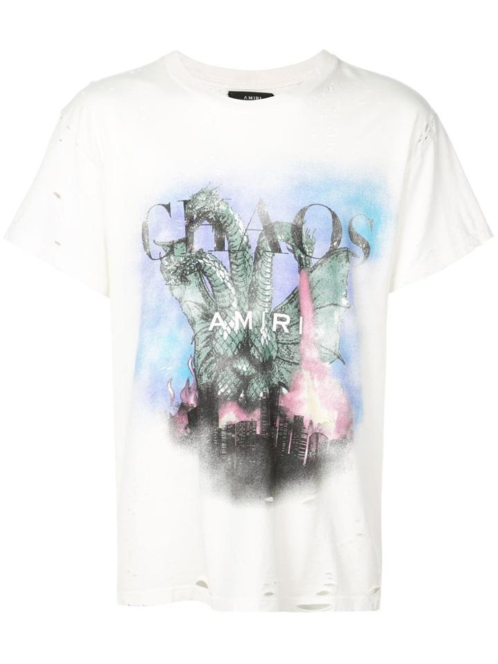 Amiri City Dragon T-shirt - White