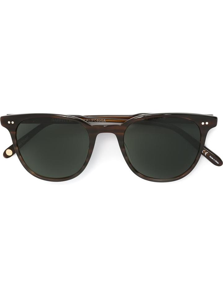 Garrett Leight 'wellesley' Sunglasses, Adult Unisex, Brown, Acetate