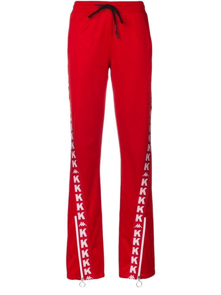 Kappa Kontroll K Logo Sweatpants - Red