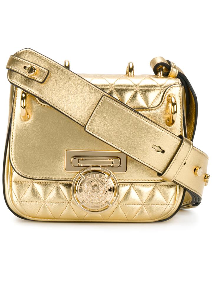 Balmain Renaissance Cross-body Bag - Metallic
