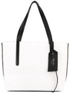 Jimmy Choo - 'twist East West' Tote - Women - Calf Leather - One Size, White, Calf Leather