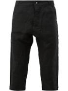 A New Cross Tailored Over-the-knee Shorts - Black