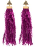 Katerina Makriyianni Purple Rain Drop Earrings - Pink