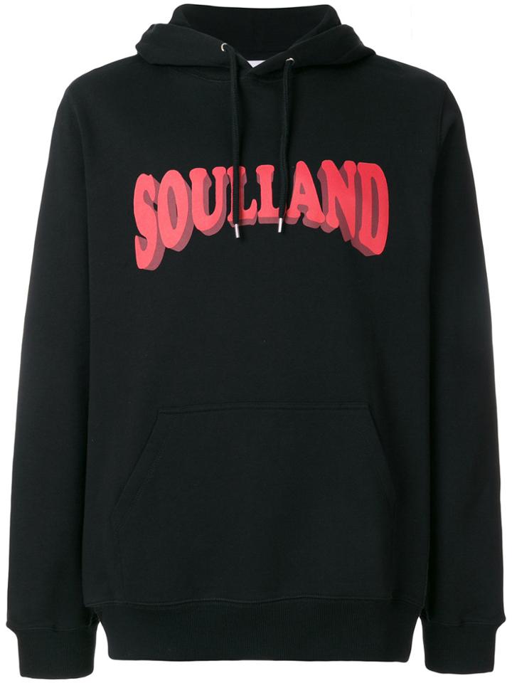 Soulland Logo Hoodie - Black