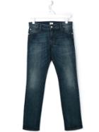 Armani Junior Slim Fit Jeans, Boy's, Size: 14 Yrs, Blue