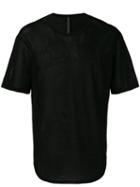 Attachment - Round Hem T-shirt - Men - Cotton - Iv, Black, Cotton