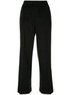 Undercover Furry Wide Leg Trousers - Black